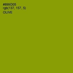 #899D05 - Olive Color Image