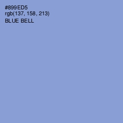 #899ED5 - Blue Bell Color Image