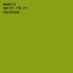 #899F15 - Hacienda Color Image