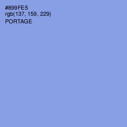 #899FE5 - Portage Color Image