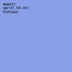#899FE7 - Portage Color Image
