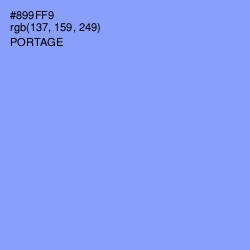 #899FF9 - Portage Color Image