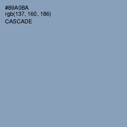 #89A0BA - Cascade Color Image