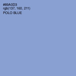 #89A0D3 - Polo Blue Color Image