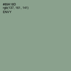 #89A18D - Envy Color Image