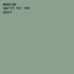 #89A18E - Envy Color Image