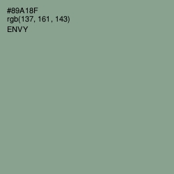 #89A18F - Envy Color Image
