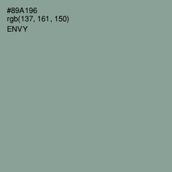 #89A196 - Envy Color Image