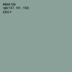 #89A199 - Envy Color Image