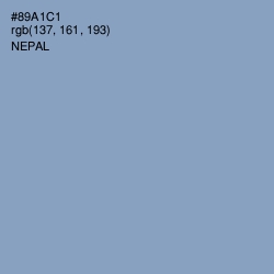 #89A1C1 - Nepal Color Image