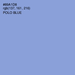 #89A1D8 - Polo Blue Color Image