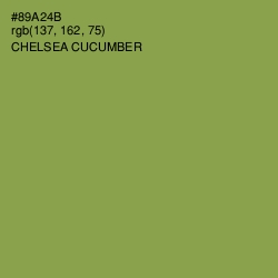 #89A24B - Chelsea Cucumber Color Image