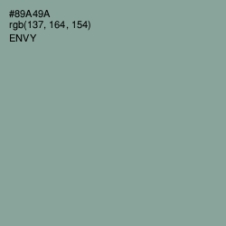 #89A49A - Envy Color Image