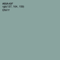 #89A49F - Envy Color Image