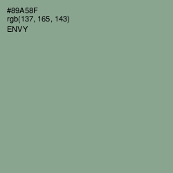 #89A58F - Envy Color Image