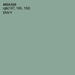 #89A598 - Envy Color Image