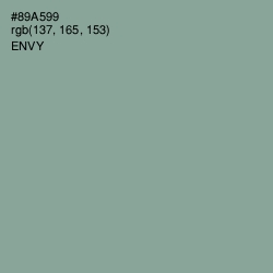 #89A599 - Envy Color Image