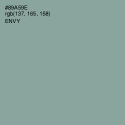 #89A59E - Envy Color Image