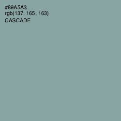 #89A5A3 - Cascade Color Image