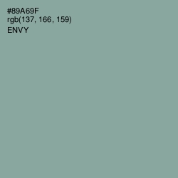 #89A69F - Envy Color Image