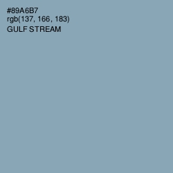 #89A6B7 - Gulf Stream Color Image