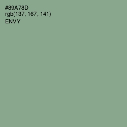 #89A78D - Envy Color Image