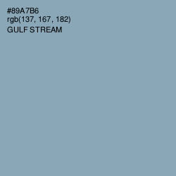 #89A7B6 - Gulf Stream Color Image