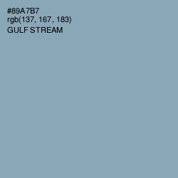 #89A7B7 - Gulf Stream Color Image