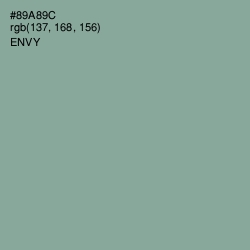 #89A89C - Envy Color Image
