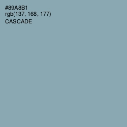 #89A8B1 - Cascade Color Image