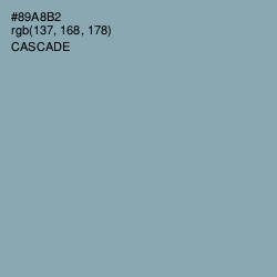 #89A8B2 - Cascade Color Image