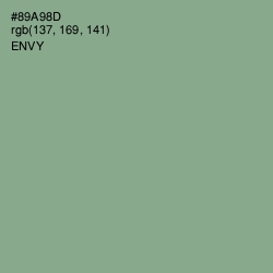 #89A98D - Envy Color Image