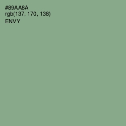 #89AA8A - Envy Color Image