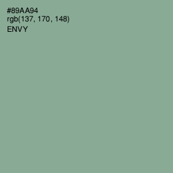#89AA94 - Envy Color Image