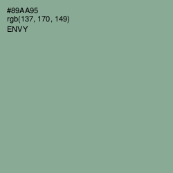 #89AA95 - Envy Color Image