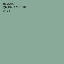#89AA99 - Envy Color Image