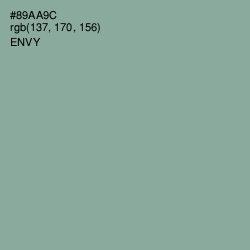 #89AA9C - Envy Color Image