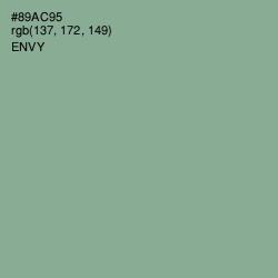 #89AC95 - Envy Color Image