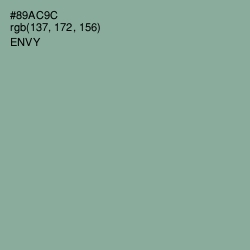 #89AC9C - Envy Color Image