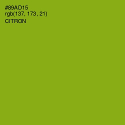 #89AD15 - Citron Color Image