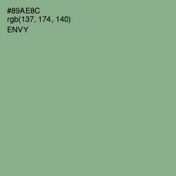 #89AE8C - Envy Color Image