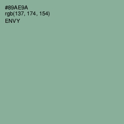 #89AE9A - Envy Color Image