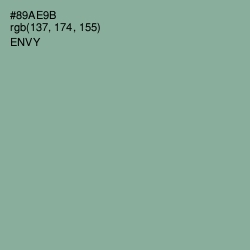 #89AE9B - Envy Color Image
