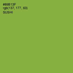 #89B13F - Sushi Color Image