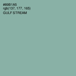 #89B1A5 - Gulf Stream Color Image