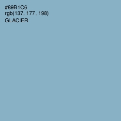 #89B1C6 - Glacier Color Image