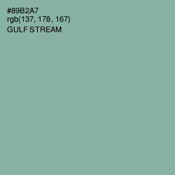 #89B2A7 - Gulf Stream Color Image