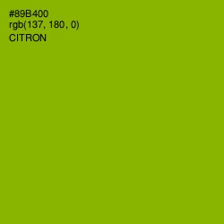 #89B400 - Citron Color Image