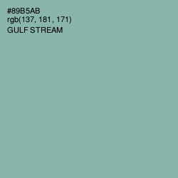 #89B5AB - Gulf Stream Color Image