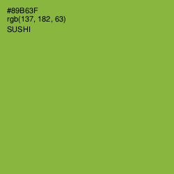 #89B63F - Sushi Color Image